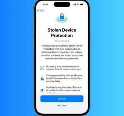 三门苹果授权维修店分享被盗设备保护功能开启方法 