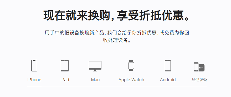 三门苹果手机维修分享iPhone以旧换新的去处 