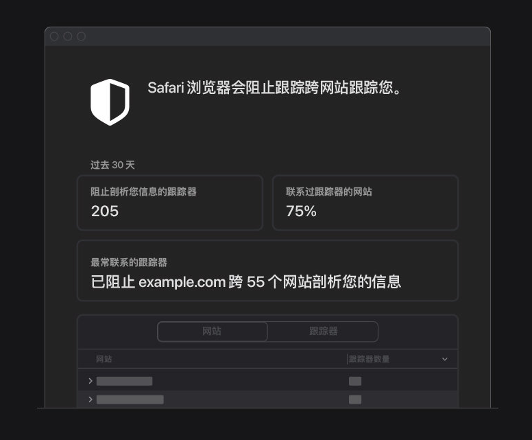 三门苹果手机维修分享如何在 Safari 浏览器中查看和打开隐私报告 
